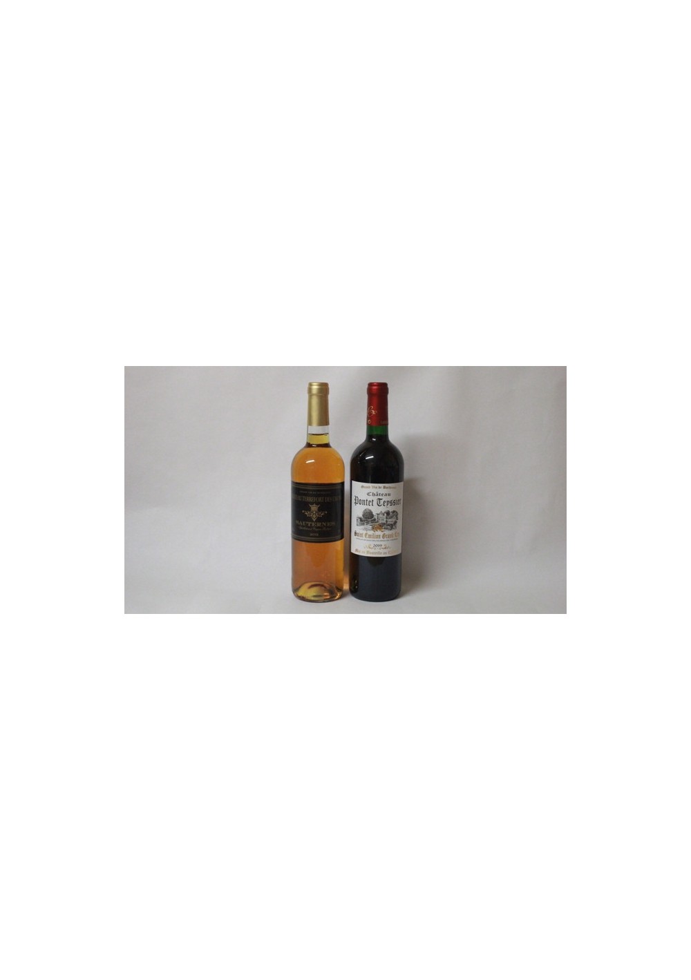 (2) Saint-Emilion Gd Cru 2019 - Sauternes 2012