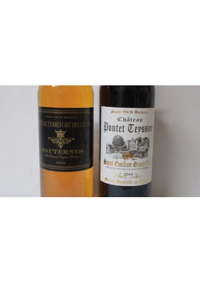 (2) Saint-Emilion Gd Cru 2019 - Sauternes 2012