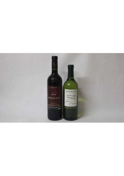 Gift-box-2-bottles-Bordeaux-red-2020-Cavignon-Bordeaux-white-2020-Dazenac-03.jpg | 2-bottle gift box Bordeaux