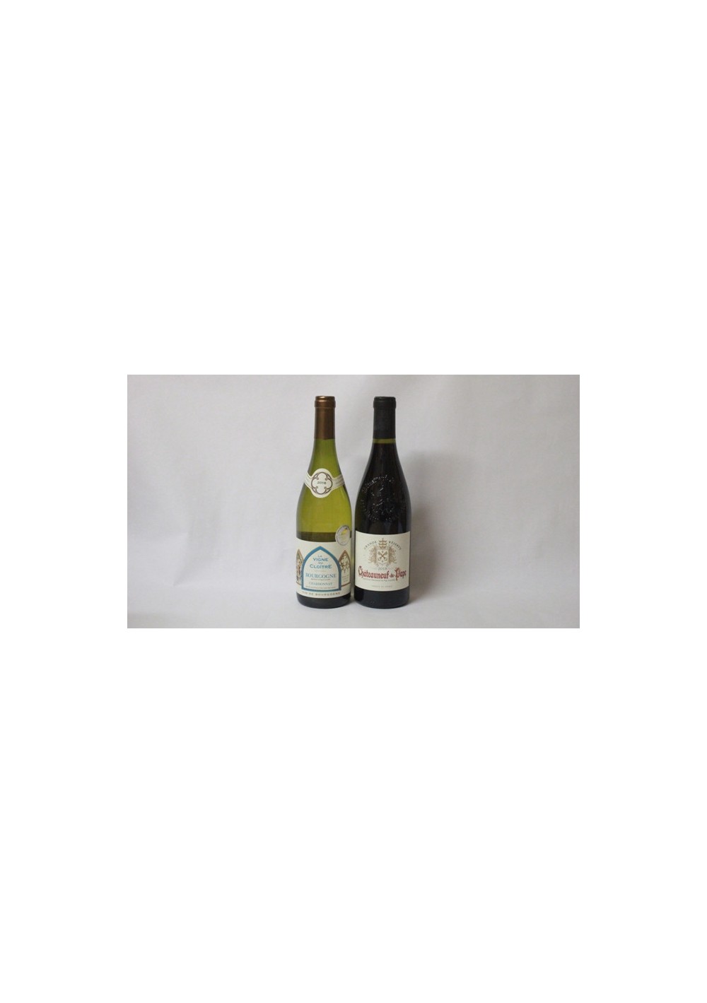 (2) Château-Neuf-Du-Pâpe 2018 - Bourgogne blanc 2018