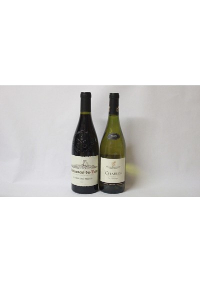 (2) Château-Neuf-Du-Pâpe 2019 - Chablis 2019