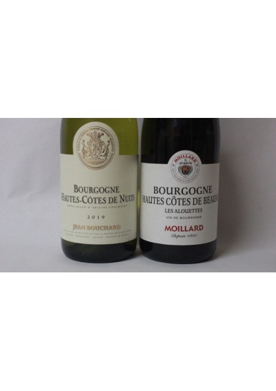 (2) Hautes-Côtes-De-Beaune 2018 - Hautes-Côtes-De-Nuits 2019