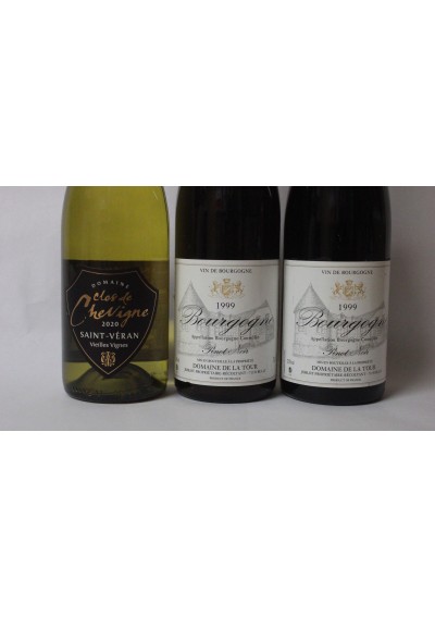 Coffret cadeau vins Bourgogne 1999 - St Veran 2020