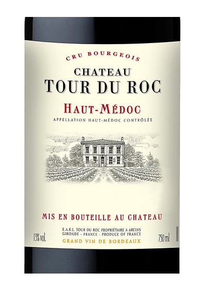 Château Tour du Roc rouge - Hait-Médoc - 2018 - (75cl)