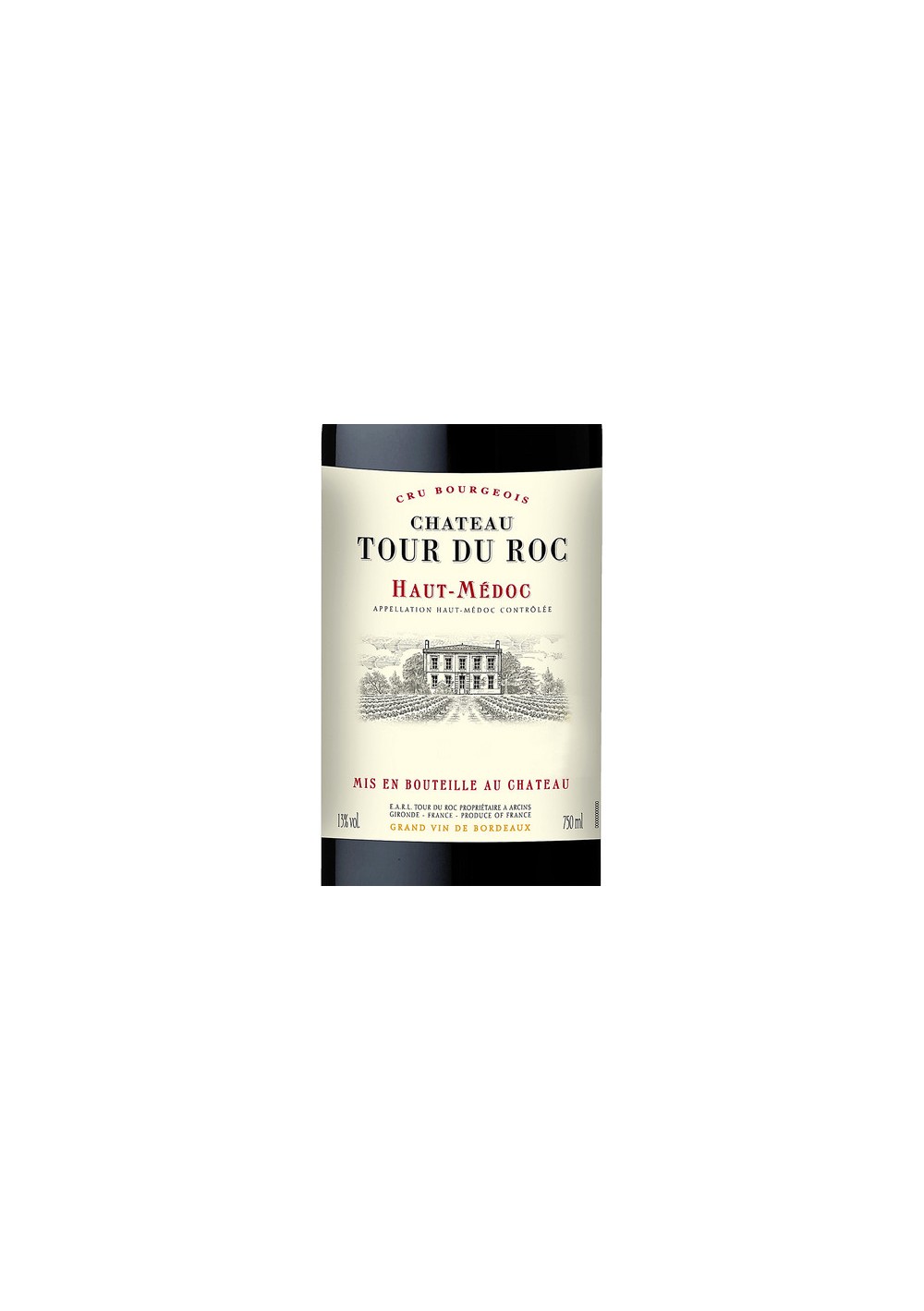 Château Tour du Roc rouge - Hait-Médoc - 2018 - (75cl)