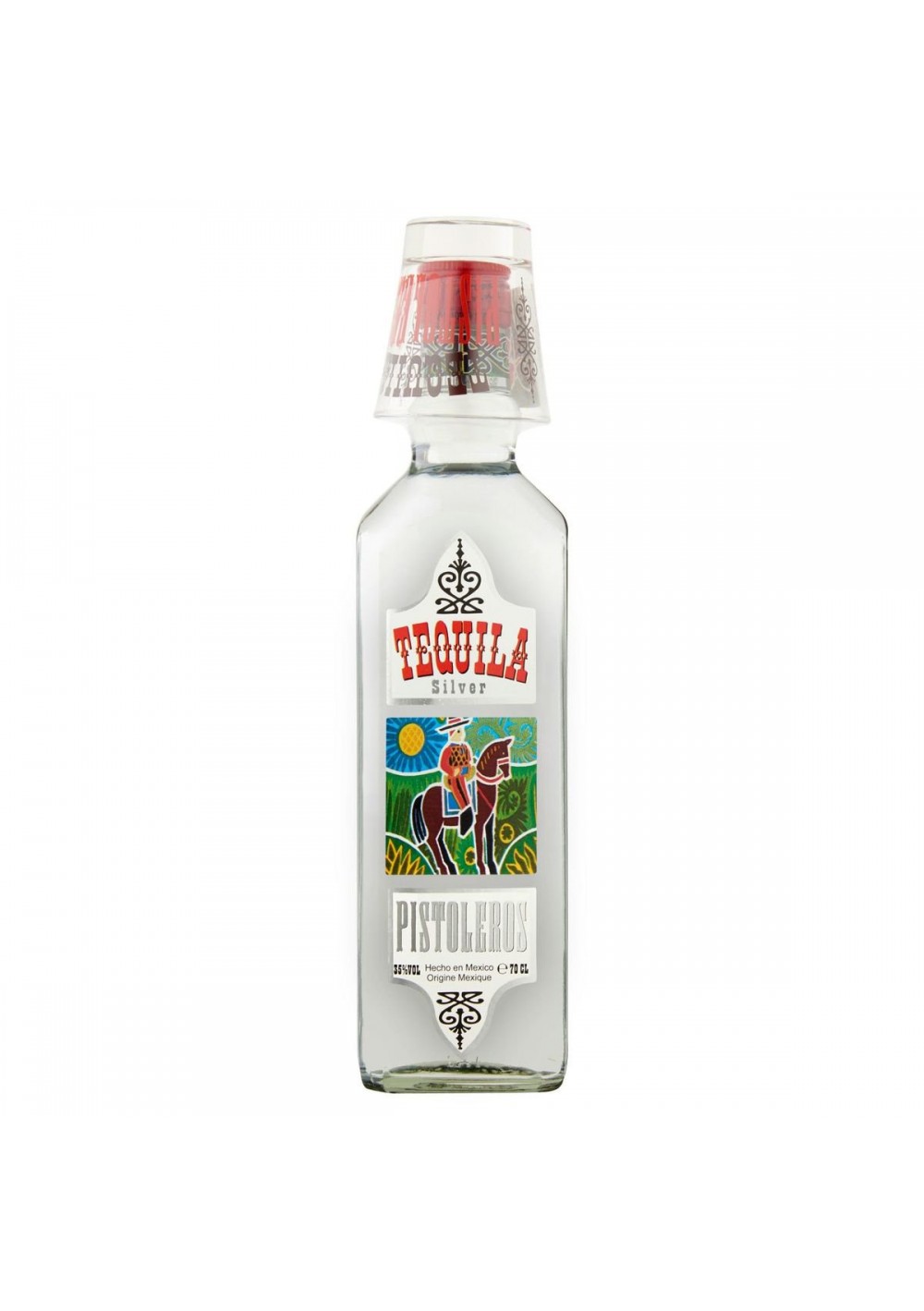 Tequila Pistoleros Silver - (70cl)