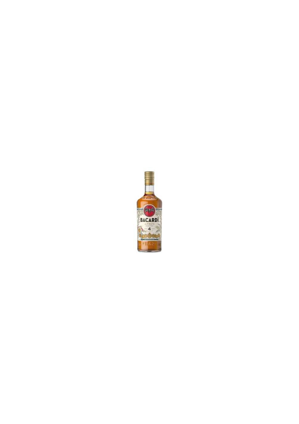 Bacardi - Anejo Cuatro - 4 jaar - Rum - (1 liter)