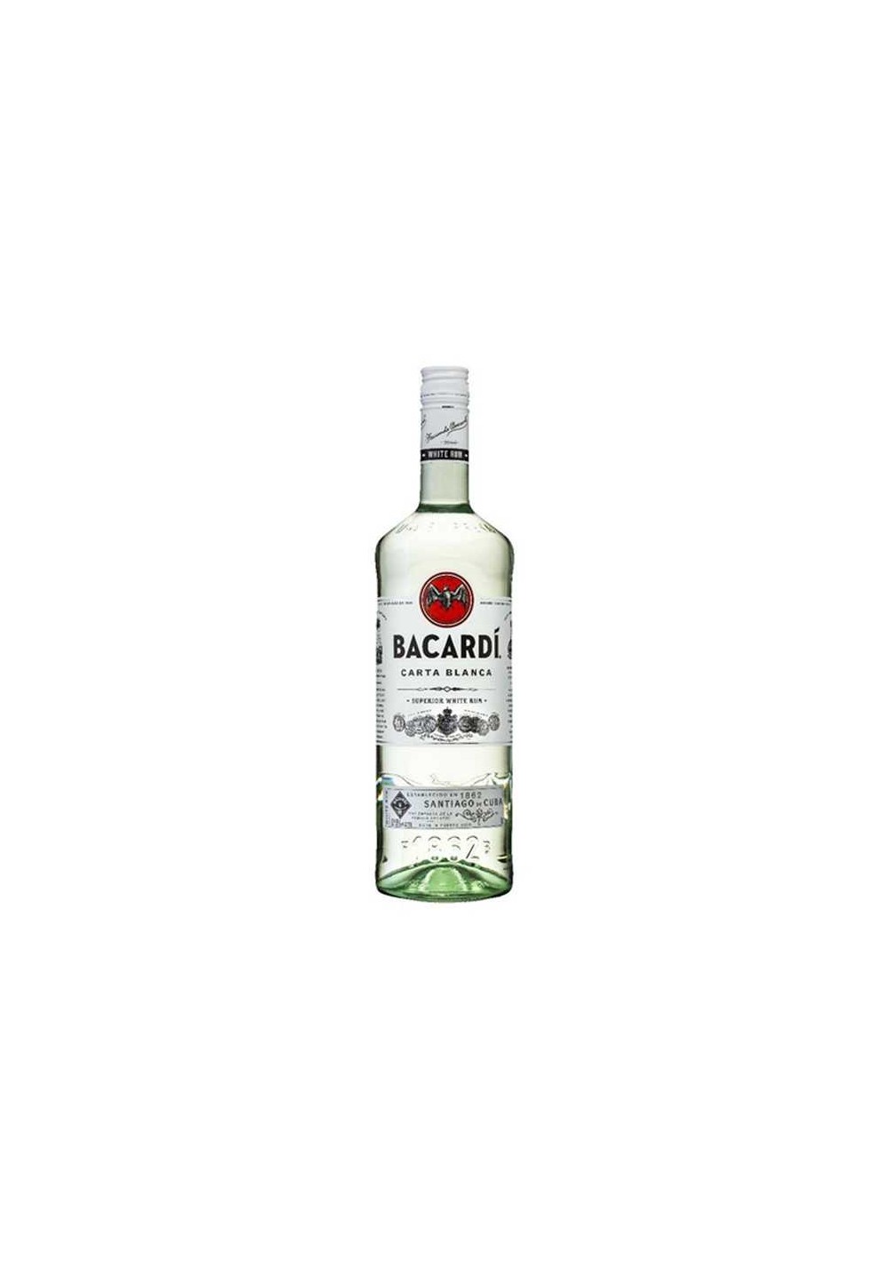 Bacardi - Carta Blanca - (1 liter)