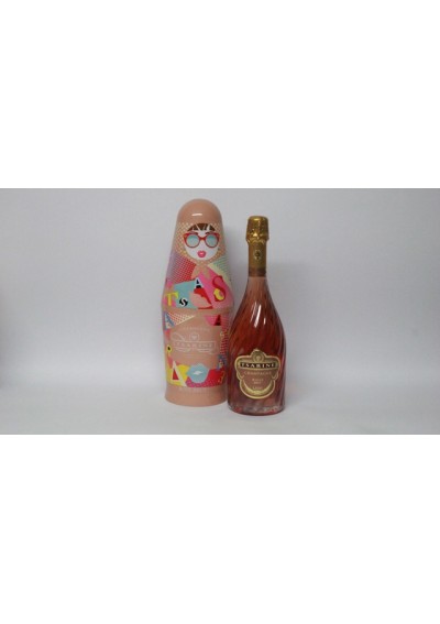 Poupée Russe - Tsarine rosé - Champagne - boite cadeau