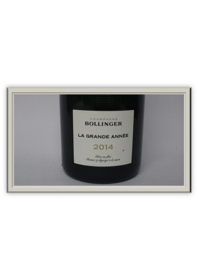 2014 - La Grande Année - Bollinger Champagne  - (75cl)