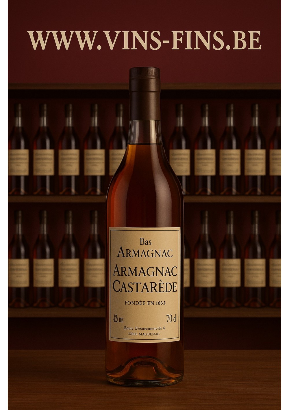 1990 - Bas-Armagnac Castarède - (50cl)