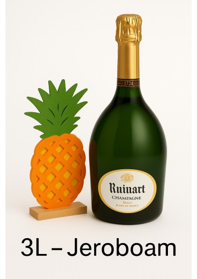 Champagne "R" de Ruinart - Jéroboam
