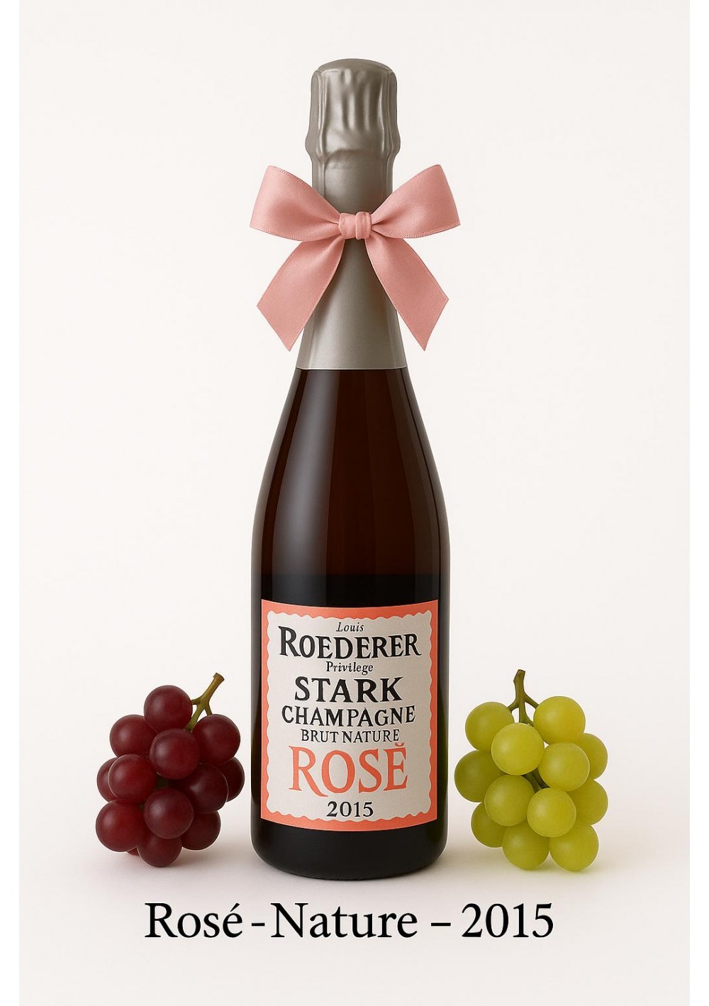 Champagne Louis Roederer « Brut Nature Rosé » Gift Box 2015 - 75cl