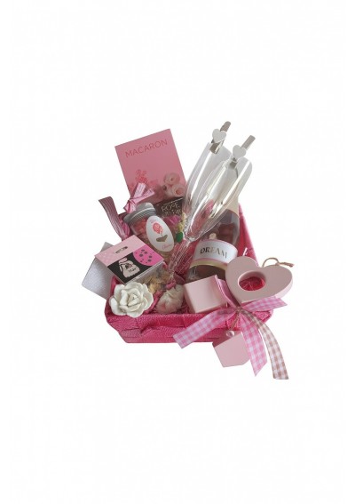 Panier cadeau - Saint Valentin