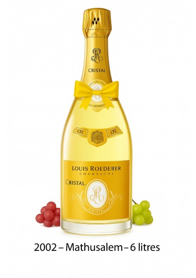 Cristal Vintage 2002 - Louis Roederer - Mathusalem - 6 litres