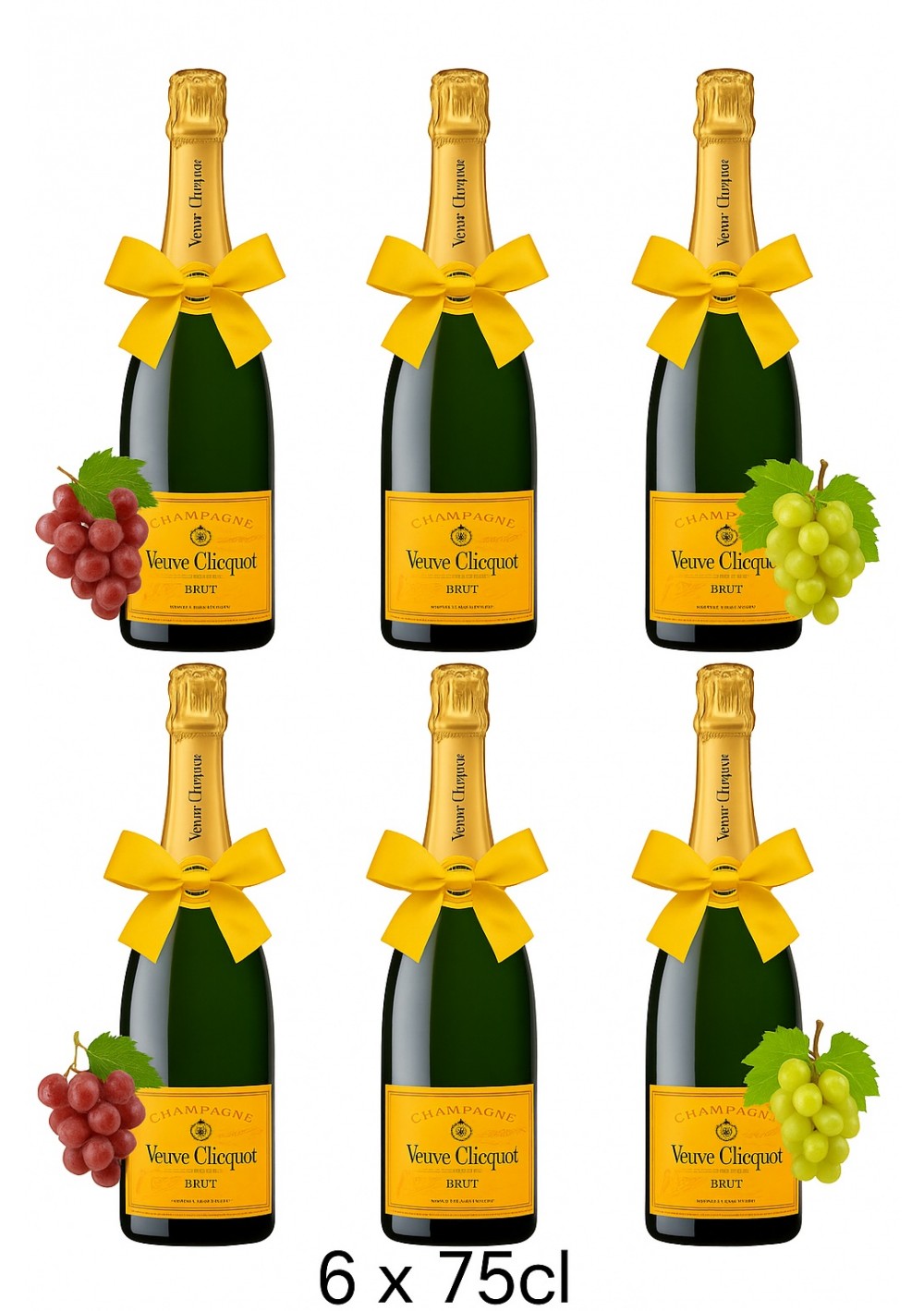 Boite-cadeau-de-6-bouteilles-de-Champagne-Veuve-Clicquot-brut-Carte-Jaune