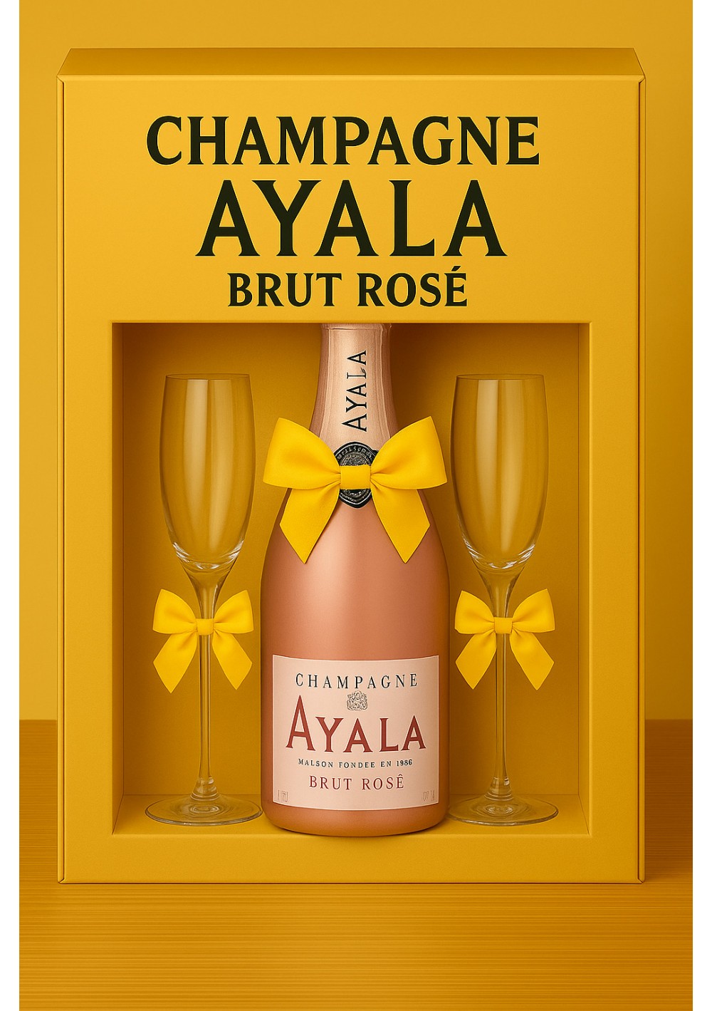coffret-champagne-ayala-rose-75cl-2-flutes.jpg | Coffret Champagne Ayala Rosé – 75cl + 2 flûtes livraison Bruxelles Belgique