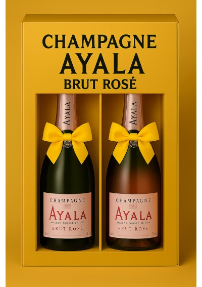 coffret-prestige-ayala-brut-majeur-rich-rose-75cl.jpg | Coffret Prestige Ayala – Brut Majeur & Rich Rosé 75cl Bruxelles Belgique