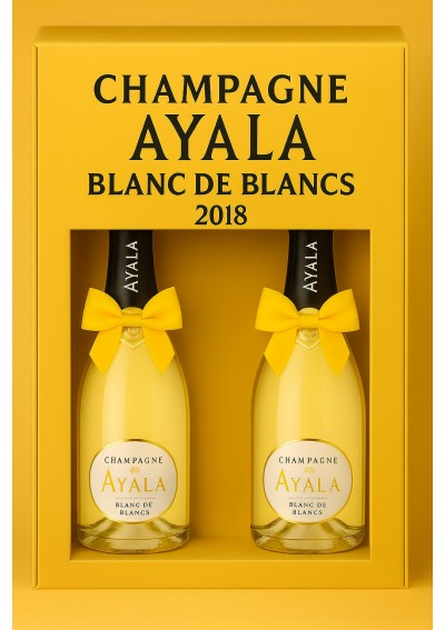 coffret-ayala-blanc-de-blancs-2018-2x75cl.jpg | Coffret Ayala Blanc de Blancs 2018 – 2 Bouteilles 75cl Belgique