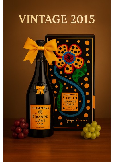 veuve-clicquot-la-grande-dame-2015-kusama-75cl.jpg | Veuve Clicquot La Grande Dame 2015 – Kusama 75cl