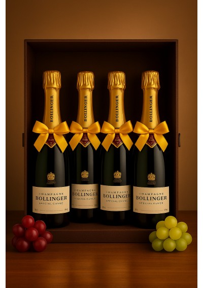 Carton-4-Bollinger-Special-Cuvee-Brut-75cl.jpg | Case 4 bottles Champagne Bollinger Special Cuvée Brut Belgium