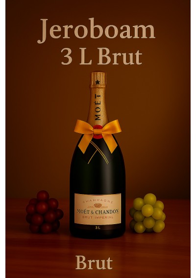 champagne-Moet-et-Chandon-Brut-Jeroboam-3L.jpg | Champagne Moët & Chandon Brut Impérial Jéroboam 3L