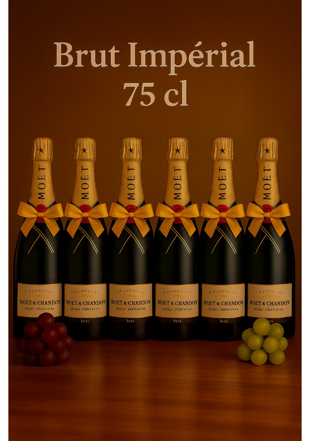 6-bouteilles-Moet-et-Chandon-Brut-75cl.jpg | Lot 6 bouteilles Moët & Chandon Brut Impérial 75cl