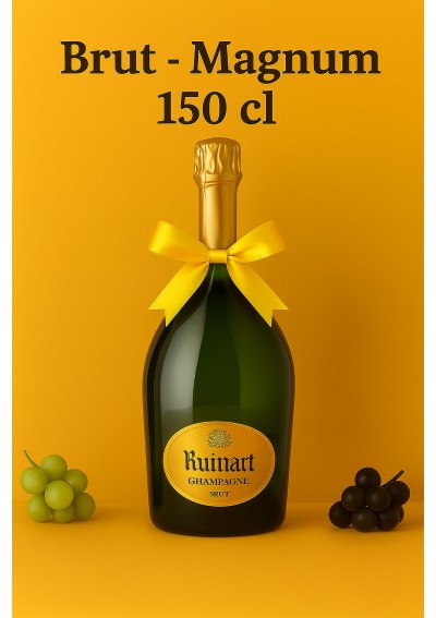 ruinart-r-brut-magnum-150cl.jpg | Magnum Champagne Ruinart « R » Brut 150cl livraison Belgique
