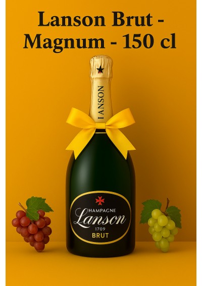 Champagne-Lanson-Black-Label-Brut-Magnum-150cl.jpg |Champagne Lanson Black Label Brut - Magnum - 150cl