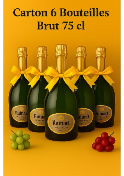 carton-6-bouteilles-champagne-ruinart-brut-r-75cl-belgique.jpg |Carton 6 bouteilles Champagne Ruinart Brut R 75cl
