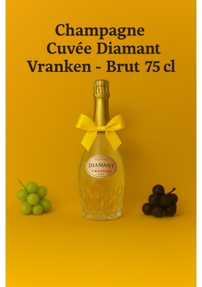 Cuvee-Diamant-Brut-Champagne-Vranken-75cl.jpg |Cuvée Diamant Brut - Champagne Vranken — 75cl