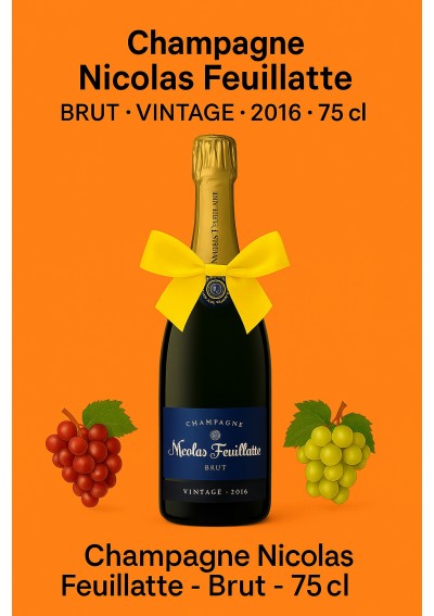 Champagne-Nicolas-Feuillatte-Brut-millesime-2016-75cl.jpg |Champagne Nicolas Feuillatte Brut  millésime 2016 — 75cl