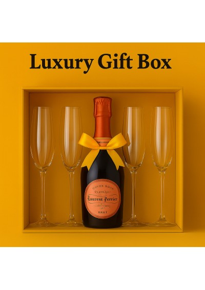 Champagne-Laurent-Perrier-Coffret-Cadeau-Rose-75cl-4-Flutes.jpg | Champagne Laurent-Perrier coffret cadeau Rosé 75cl