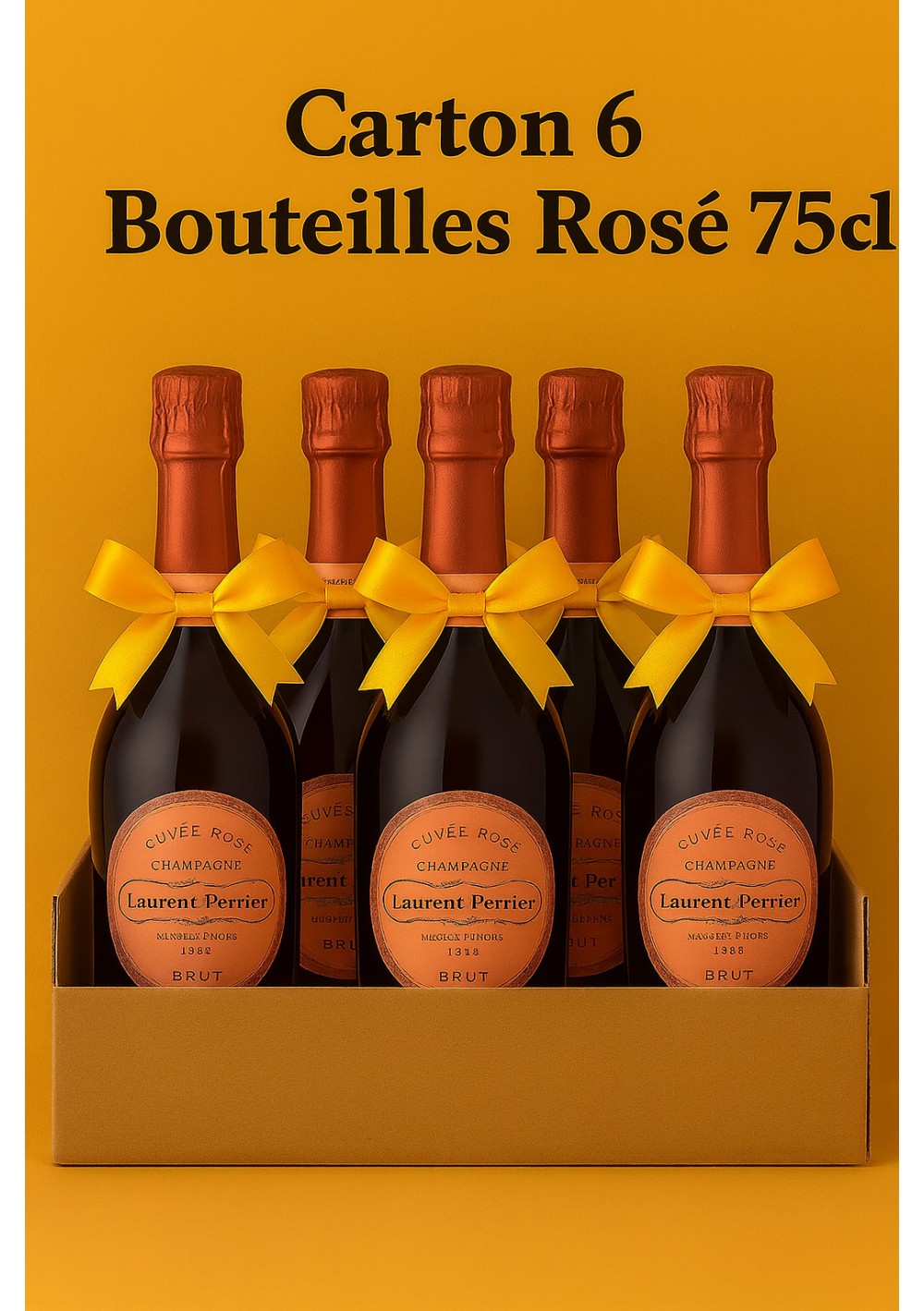 Champagne-Laurent-Perrier-Rose-Carton-6-Bouteilles-75cl.jpg | Champagne Laurent-Perrier Rosé carton 6 bouteilles 75cl