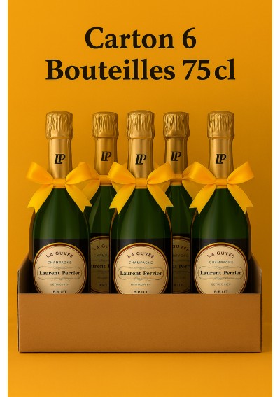 Champagne-Laurent-Perrier-Brut-Carton-6-Bouteilles-75cl.jpg | Champagne Laurent-Perrier Brut 6 bouteilles 75cl