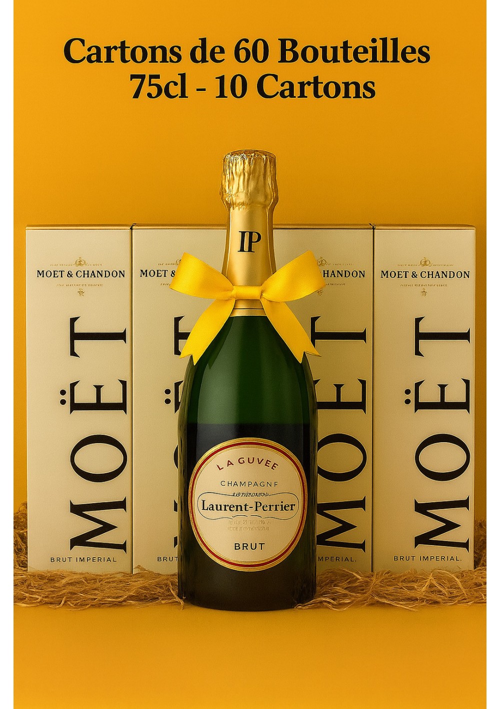 Champagne-Laurent-Perrier-Brut-10-Cartons-60-Bouteilles-75cl.jpg | Champagne Laurent-Perrier Brut 10 cartons 60 bouteilles 75cl