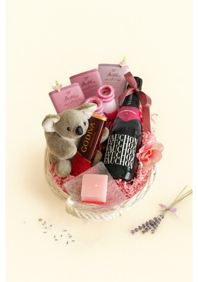 panier-naissance-fille-petit-koala-01.jpg | Panier naissance fille « Petit Koala » livraison Belgique