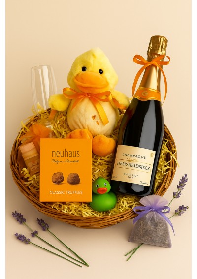 Baby duck birth gift