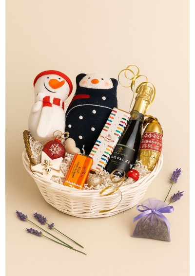 Baby Christmas gift Basket