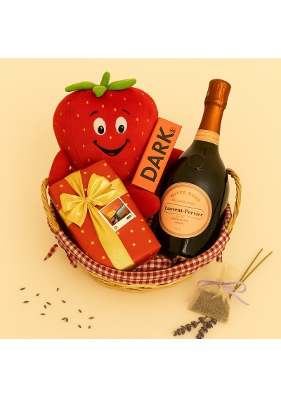 panier-naissance-gros-calin-fraise-02.jpg | Gros câlin à la fraise – panier naissance – livraison Belgique