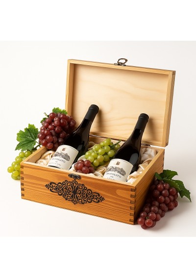 Gift-box-2-bottles-Bourgueil-2009-2013-75cl-01.jpg | Two-bottle gift box Bourgueil 2009 & 2013