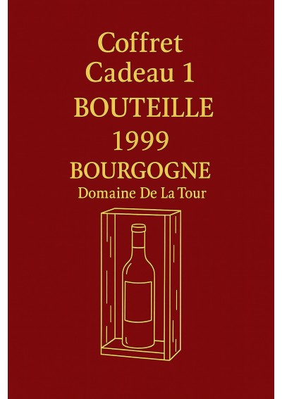 Coffret-cadeau-Bourgogne-1999-Domaine-de-la-Tour-75cl-01.jpg | Coffret cadeau Bourgogne 1999, livraison Belgique
