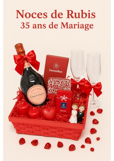 panier-cadeau-noces-de-rubis-laurent-perrier-ixelles-01.jpg | Panier cadeau noces de rubis – Laurent-Perrier Rosé