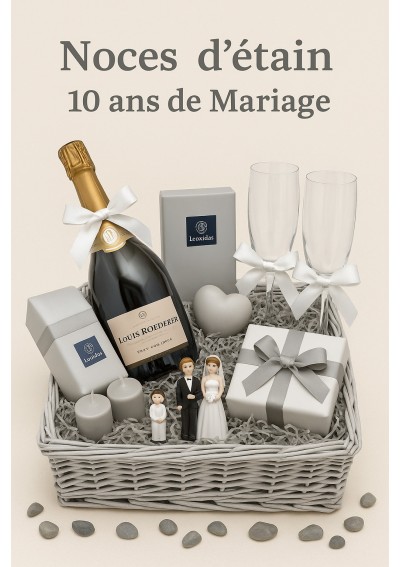 panier-cadeau-etain-roederer-ixelles-01.jpg | Panier cadeau noces d’étain – Roederer – livraison Ixelles
