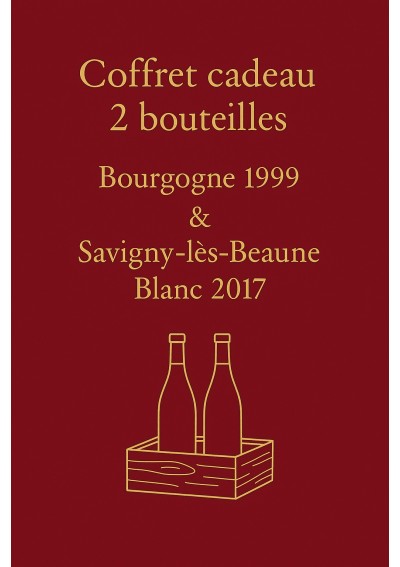Coffret-Bourgogne-1999-Savigny-Les-Beaune-2017-2-btl-01.jpg | Coffret 2 rouges/blanc : Bourgogne rouge 1999