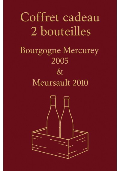 Coffret-2-bouteilles-Mercurey-2005-Meursault-2010-75cl-01.jpg | Coffret 2 bouteilles Mercurey 2005 & Meursault 2010