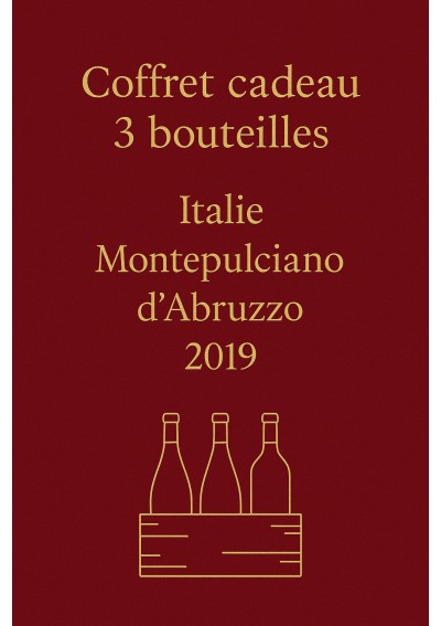 Coffret-Montepulciano-d-Abruzzo-Predalla-2019-3x75cl-01.jpg | Coffret 3 bouteilles Montepulciano d’Abruzzo 2019