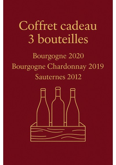 Coffret-Bourgogne-2020-Chardonnay-2019-Sauternes-2012-3x75cl-01.jpg | Coffret 3 bouteilles : Bourgogne 2020, Chardonnay 2019
