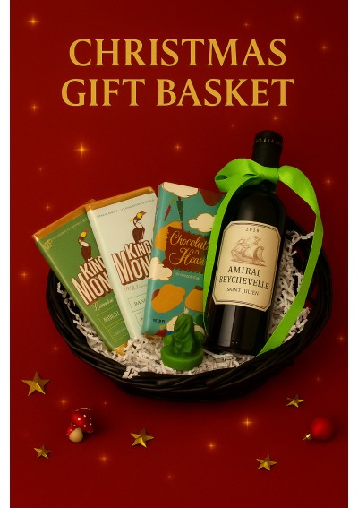 christmas-gift-basket-saint-julien-king-monkey-chocolates-en.jpg | Christmas gift basket with wine & chocolates in Belgium
