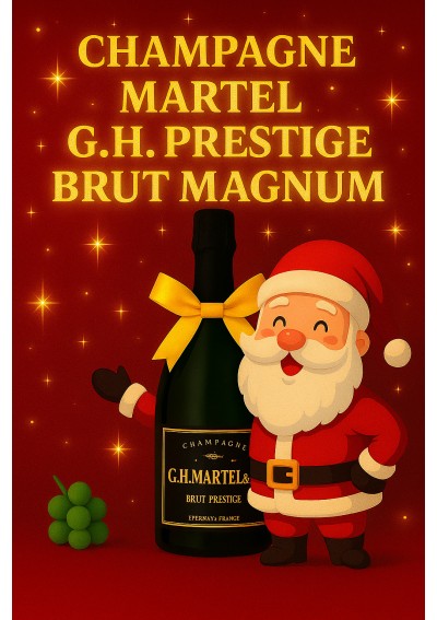 magnum-champagne-noel-gh-martel-prestige-fr.jpg | Magnum Champagne G.H. Martel Prestige cadeau Noël